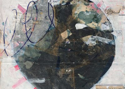 Collage auf Kalenderblatt